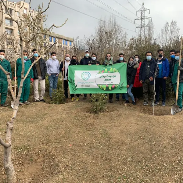 پروژه ایرانی سر سبز با درختکاری مسولانه